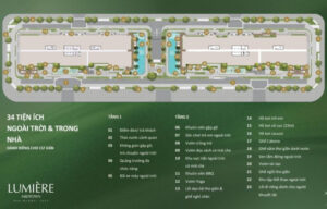 Quy mô Tiện ích Lumiere Midtown có những gì đáng đầu tư