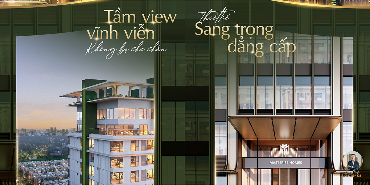 Lumiere Midtown Quận 2 tầm view vĩnh viễn không bị che chắn