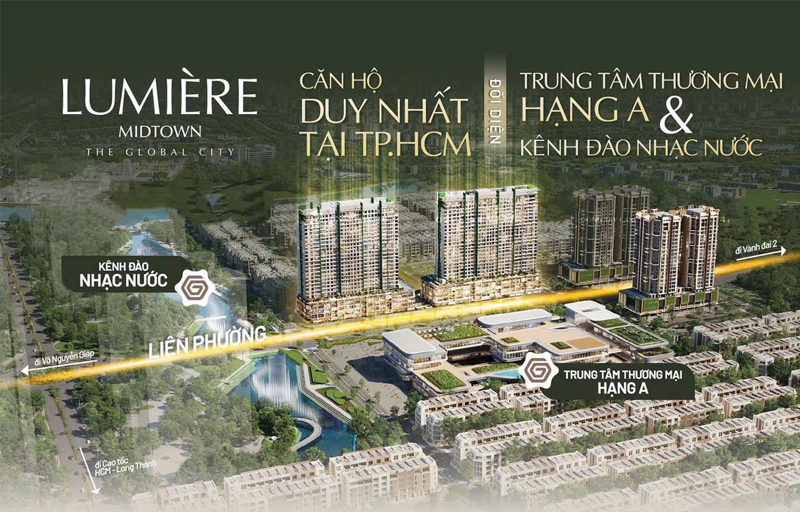 Căn hộ 1PN Lumiere Midtown – 2 lựa chọn đẹp mã A-08 và A-11