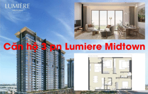 Căn hộ 3PN Lumiere Midtown: Không gian sống rộng rãi cho gia đình đa thế hệ