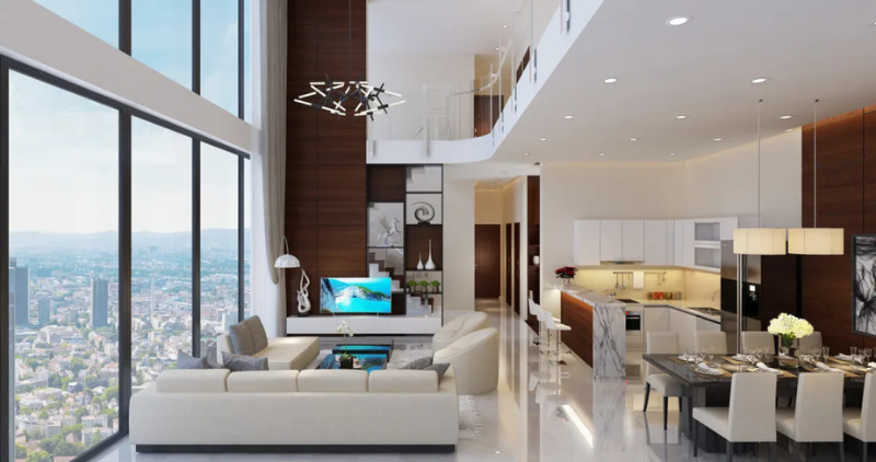 Căn hộ Duplex Lumiere Midtown Thiết Kế Sang Trọng