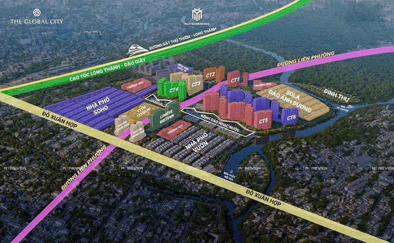 Đường Liên Phường Mở Rộng 60m