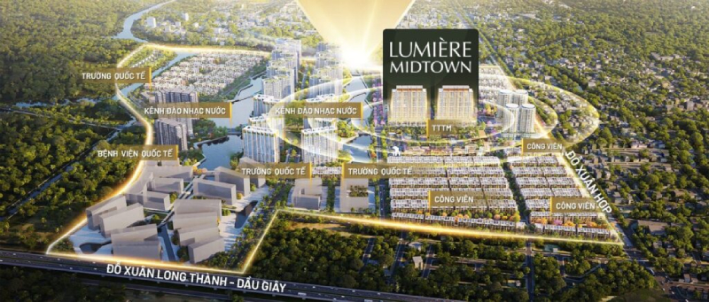 Tổng quan mặt bằng Lumière Midtown