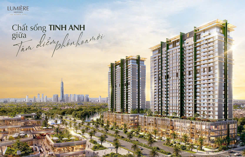 Căn hộ Lumiere Midtown Viên kim cương giữa lòng đô thị