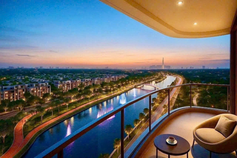 Căn hộ Lumiere Midtown view nhạc nước - Dự án The Global City