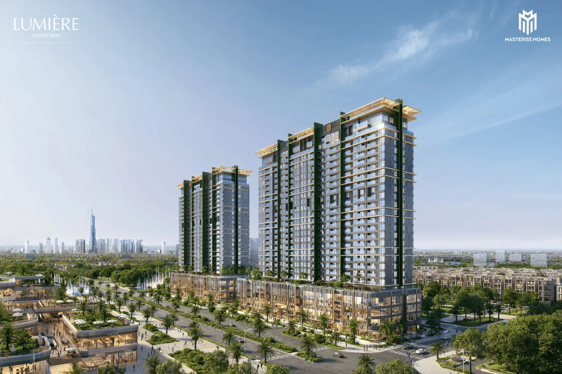 Triết lý Biophilic là sự cân bằng hoàn hảo của phong cách kiến trúc Lumière Midtown