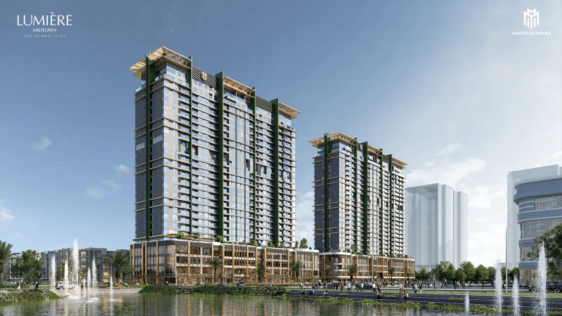 Dấu ấn New York tinh tế trong kiến trúc Lumière Midtown (Luxury Contemporary)