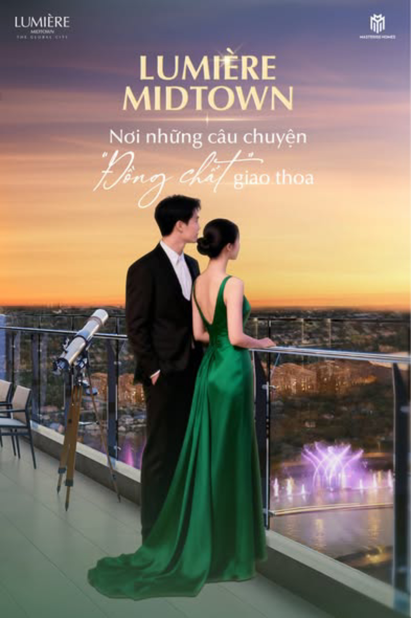 Cộng đồng tinh anh Lumière Midtown dự án The Global City