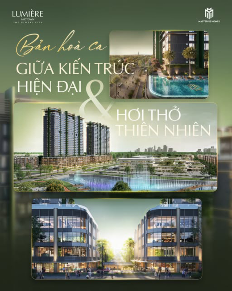 Không gian sống ngàn cảm hứng Lumiere Midtown