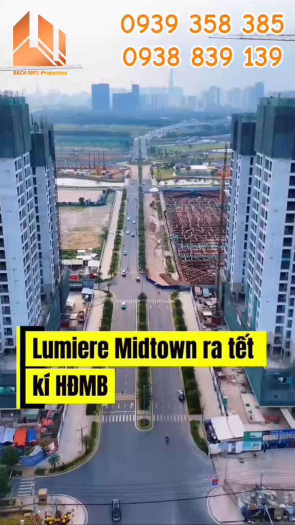 Lumiere Midtown khi nào bàn giao sổ hồng - Bách Như Properties
