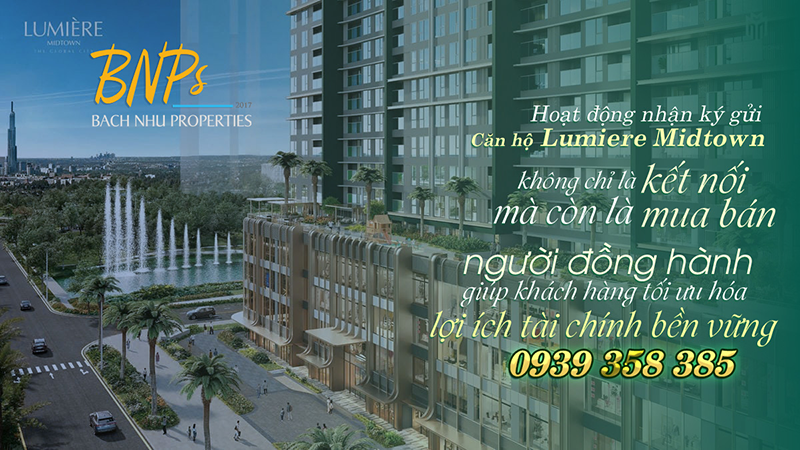 Nhận ký gửi sang nhượng Lumiere Midtown 2026 - Bách Như Properties - BNPs