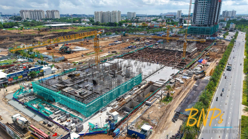 Tiến độ thi công thực tế 2026: Lumiere Midtown có bàn giao đúng tiến độ không? - Bách Như Properties - BNPs